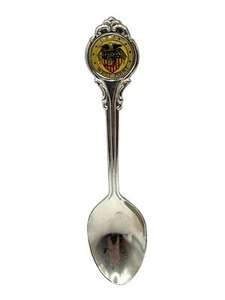 Vintage U.S.A. West Point Decorative Souvenir Spoon Silver-Plated Ornate Design - Picture 1 of 4
