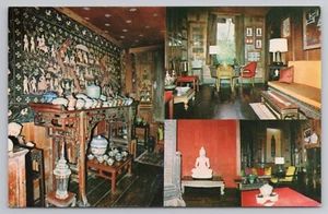 Postal de la casa tailandesa de Jim Thompson en Bangkok Tailandia - Imagen 1 de 2