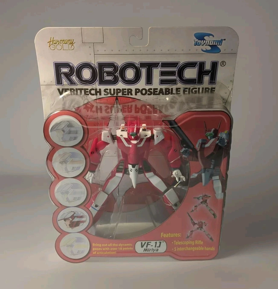 2001 Toynami Robotech Veritech Poseable Figure Vf-1j Miriya Factory