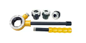 PIPE THREADER RATCHET DIE HANDLE COMPLETE SET 2-1/2" - 3" BSP Best Quality - Picture 1 of 1