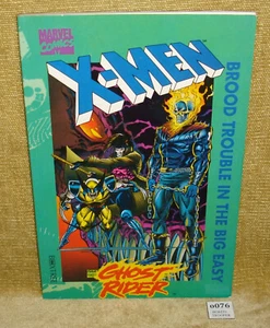 X-MEN & GHOST RIDER - BROOD TROUBLE IN THE BIG EASY - MARVEL COMICS 1993 BOXTREE - Picture 1 of 5
