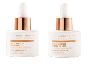 Nutrimetics Wellness Wild Melon Wonder Oil 20ml x 2 rrp $124 - Picture 1 of 2
