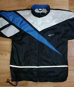 Reebok 90's Vintage Windbreaker Track Jacket Running Lightweight Hype Big Logo - Picture 1 of 8