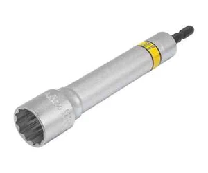 KOKEN 1/4in Hex Long Socket Bit BD008N-165-21 Size:21mm L:165mm Made in Japan - Picture 1 of 5