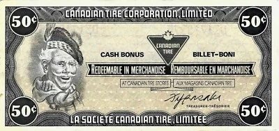 Canadian Tire Money 50c - 1985 - Image 1 of 2
