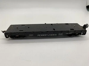 Lionel Flatcar Pennsylvania 0880 HO Scale (Maintenance Car) - Picture 1 of 10