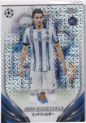 Topps CL Cromo 2024 Japón N º 141 Arsénico Zakharyan Rookie Mojo Refractor - Imagen 1 de 2