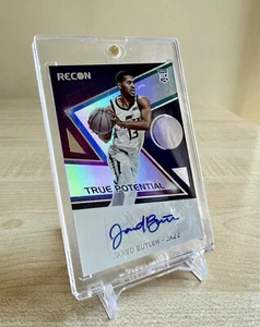 2021/22 Panini Recon Jared Butler True Potential Auto Utah Jazz - Zdjęcie 1 z 2