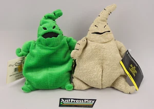 2 NWT Disney Store Excl. Nightmare Before Christmas Oogie Boogie Plush Beanbag - Picture 1 of 12