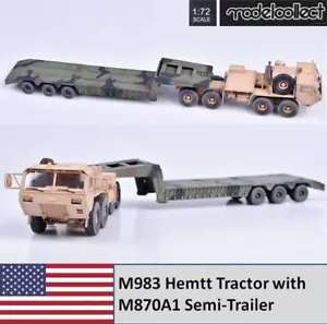 ModelCollect 1/72 AS72134 M983 Hemtt Tractor with M870A1 Semi-Trailer US Army - Picture 1 of 14