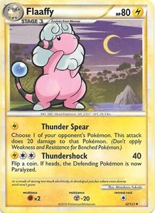 Tarjeta Pokémon FLAAFFY 42/123 HGSS casi nueva - Imagen 1 de 2