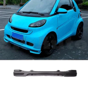 Unpainted Front Bumper Lip Front Spoiler Trim Bar Fit for Smart Fortwo W451 - Foto 1 di 6