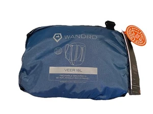 WANDRD Veer 18L Travel Hiking Outdoor Blue Backpack Bag Carry-on Adjustable NWT - Picture 1 of 1