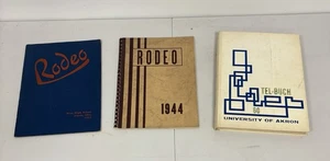 VTG Akron, Ohio High School & College Yearbooks "42, 44 And 60 Black & White - Picture 1 of 14