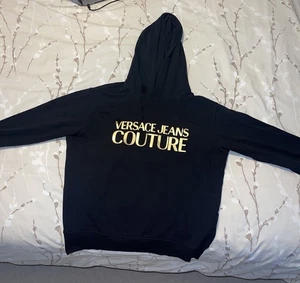 Versace Jeans Couture Hoody Schwarz Gold Größe L - Bild 1 von 2