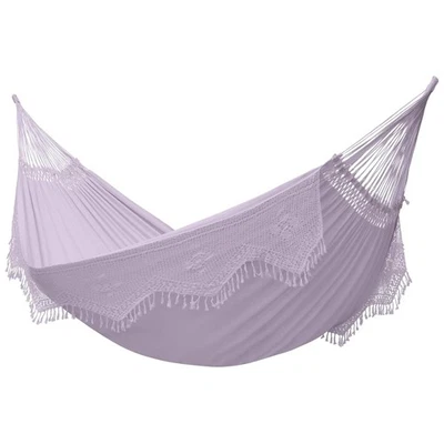 Vivere Authentic Brazilian Cotton Hammock, Outdoor Hanging Daybed, Olinda - Image 1 of 4