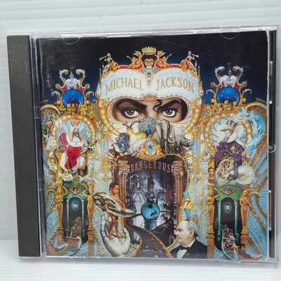 Michael Jackson – Dangerous (CD, 1991) esca-5500 Japan - Photo 1/2