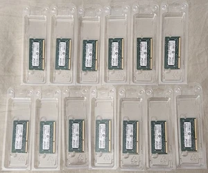 Crucial 4GB PC3-14900 DDR3-1866MHz CT51264BF186DJ Laptop RAM Memory (Qty 13 ea) - Picture 1 of 4