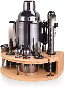 Cocktail Shaker Set Edelstahl 12-teilig 750ml Bar Zubehör Zuhause Mixen C59 - Bild 1 von 5