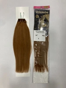 Human Hair Extensions 16 Inch 6 Piece Set Colour 6 Pink lust/ Volumize - Picture 1 of 1