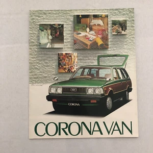 Vintage Toyota Corona Van Station Wagon Car Sales Brochure Catalog Japanese JDM - Picture 1 of 11