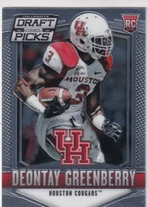 DEONTAY GREENBERRY 2015 Panini Prizm Draft Picks #166 RC Houston Cougars - Picture 1 of 2