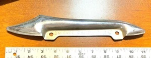 VINTAGE BLING!! CHEVY -- Genuine Steel Gas Door Guard - Picture 1 of 1