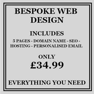 Website Design - EVERYTHING Included - Mobile Friendly Web design
