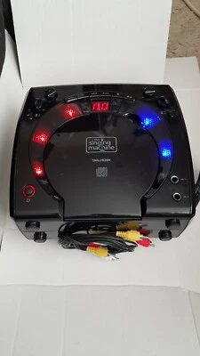 Singing Machine Portable CD +G Karaoke Machine with Disco Lights and Microphone - Image 1 of 3