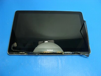 MacBook 13" A1278 Late 2008 MB467LL/A Glossy LCD Screen Assembly Silver 661-4820 - Image 1 of 4