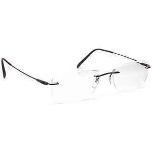 Silhouette Brille 5500 70 6040 Dynamics Colorwave Braun Randlos 55[]19 145 - Bild 1 von 6