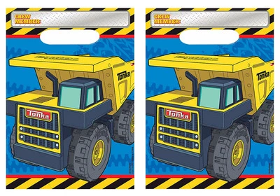 Tonka грузовик трофей пользу лакомства сумки для мальчиков строительство день рождения вечеринки расходные материалы ~ 16 - Изображение 1 из 4