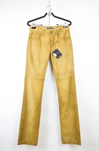 Pantalones de cuero de gamuza bota de vaquero para mujer Ralph Lauren - 26 - Imagen 1 de 12