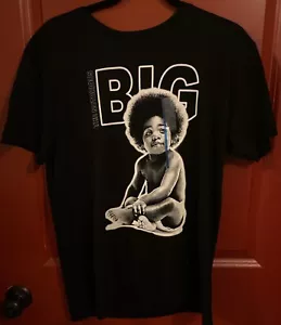 THE NOTORIOUS BIG B.I.G. LARGE SHIRT GRAPHIC TEE OFFICIALLY LICENSED RAP - Picture 1 of 5