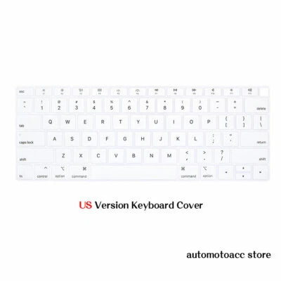 Funda de teclado de silicona multicolor para Macbook Air 13" A3240/15" A3241 (M4) 2025 Foto 1 de 4