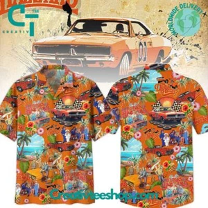 The Dukes of Hazzard Summer Hawaiian Shirt - Picture 1 of 2