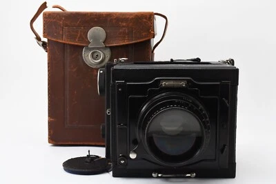 【Super Rare】Zeiss Tessar 16.5cm f/2.7 Large Format Lens w/ Miroflex Camera Japan - Image 1 of 4