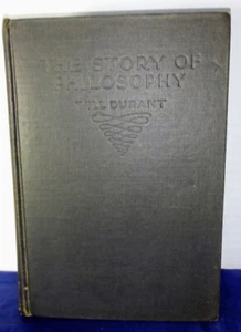 Die Geschichte der Philosophie, von Will Durant, neue überarbeitete Auflage, 1933, Vintage-selten - Bild 1 von 17