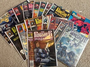 The Punisher Magazine # 1 - 16 + Assassin’s Guilt & Anniversary Magazine 1989 - Picture 1 of 14