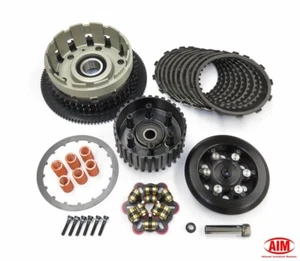 AIM TA008-003 CF2 Complete Performance Cable Clutch Kit Harley Big Twin 07-Up - Picture 1 of 2