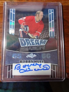 Bobby (The Golden Jet) Hull Chicago Blackhawks Dream Season 2025 Leaf Metal 4/10 - Picture 1 of 2