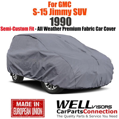 WellVisors Durable All Weather Car Cover For 1990-1990 GMC S-15 Jimmy SUV - Image 1 of 4