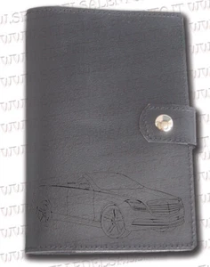 Portadocumenti portalibretto pelle auto Libro Leather Mercedes Ocean Drive - Picture 1 of 2