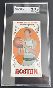 1969-70 Topps #20 John Havlicek Rookie RC SGC 2.5