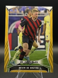 2023 Leaf Kevin De Bruyne Gold Parallel Card - Picture 1 of 3