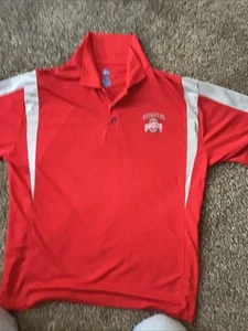 Starter Vintage 90’s Mens Polo Shirt Ohio State Buckeyes Team Size Large - Picture 1 of 6