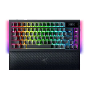 Razer BlackWidow V4 Pro 75% Wireless Hot-swappable Gaming Keyboard (Orange - Picture 1 of 8