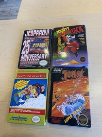 Kung Fu Heroes Joust  Mighty BombJack Jeapordy Nes Nintendo