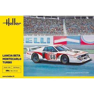 Modello Heller Lancia Beta Montecarlo Turbo 1/24: Riproduzione Fedele Gruppo 5 - Immagine 1 di 4