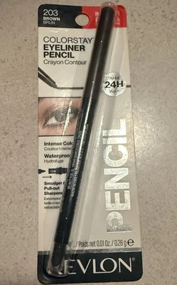 Revlon ColorStay Eyeliner Pencil, 0.01oz, Brown Waterproof - Image 1 of 2